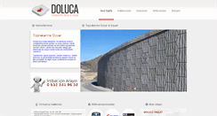 Desktop Screenshot of dolucainsaat.com